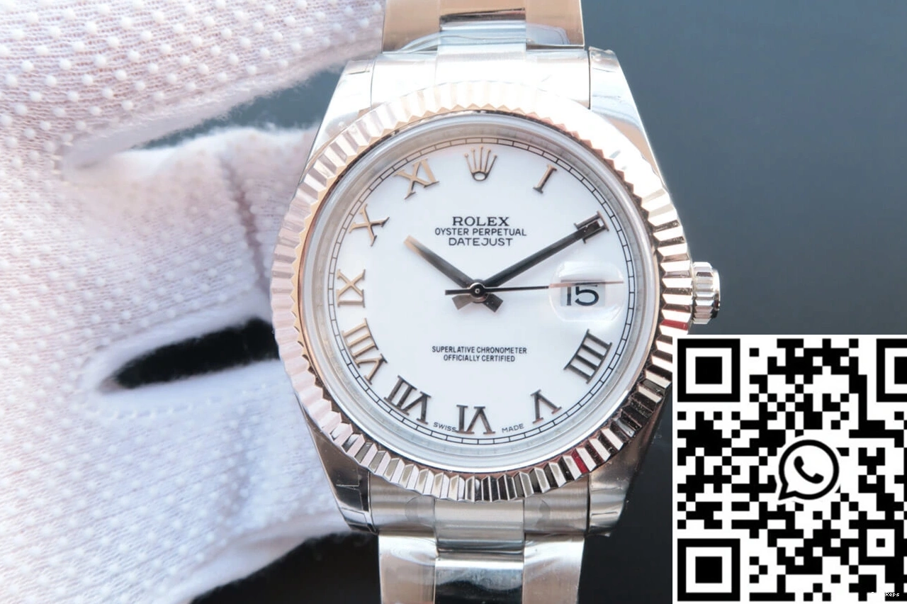 Factory EW White Rolex Dial Datejust M126334-0023 0331